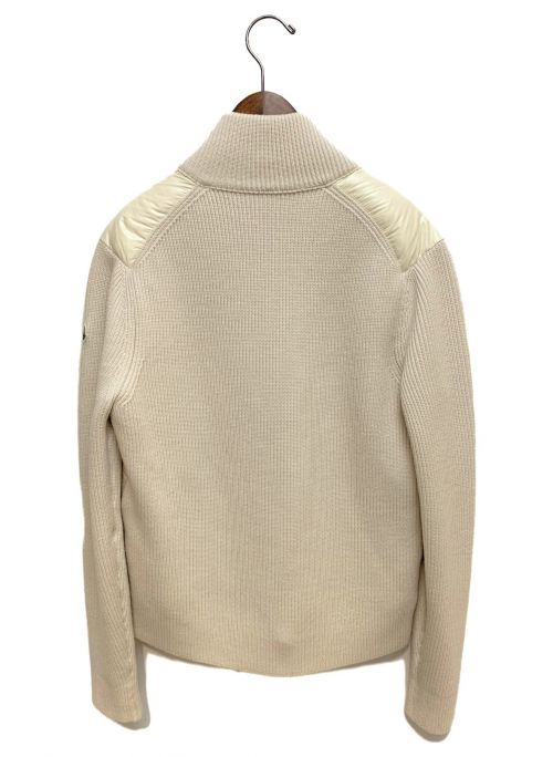 MONCLER（モンクレール）MONCLER (モンクレール) MAGLIONE TRICOT CARDIGAN アイボリー サイズ:Sの古着・服飾アイテム