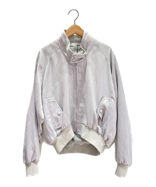 CELINE（セリーヌ）CELINE (セリーヌ) ラグランスリーブブルゾン ライトグレー サイズ:38の古着・服飾アイテム