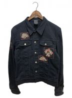 Diorディオール）の古着「×亀井徹 ヴァニタスパッチデニムジャケット」｜ブラック