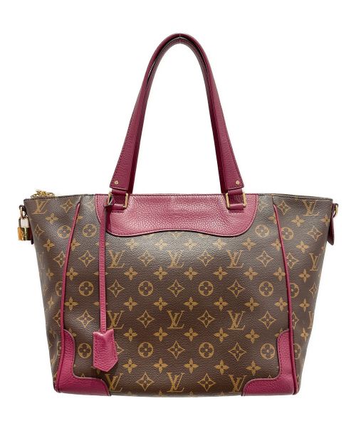 LOUIS VUITTON（ルイ ヴィトン）LOUIS VUITTON (ルイ ヴィトン) エストレーラMM ブラウン×ボルドー サイズ:MMの古着・服飾アイテム