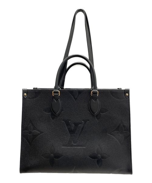 LOUIS VUITTON（ルイ ヴィトン）LOUIS VUITTON (ルイ ヴィトン) オンザゴーMM ブラック サイズ:MMの古着・服飾アイテム