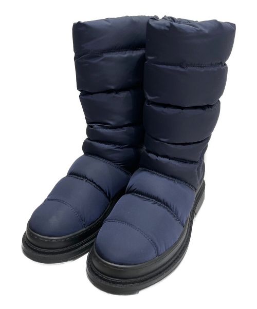 CHANEL（シャネル）CHANEL (シャネル) スノーブーツ ネイビー サイズ:37の古着・服飾アイテム