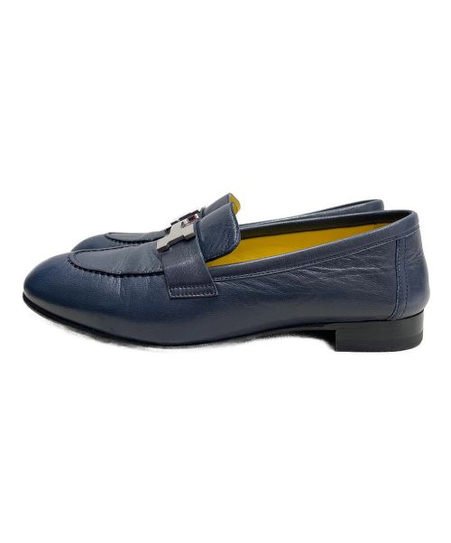 HERMES（エルメス）HERMES (エルメス) コンスタンスローファー ネイビー サイズ:35 1/2の古着・服飾アイテム
