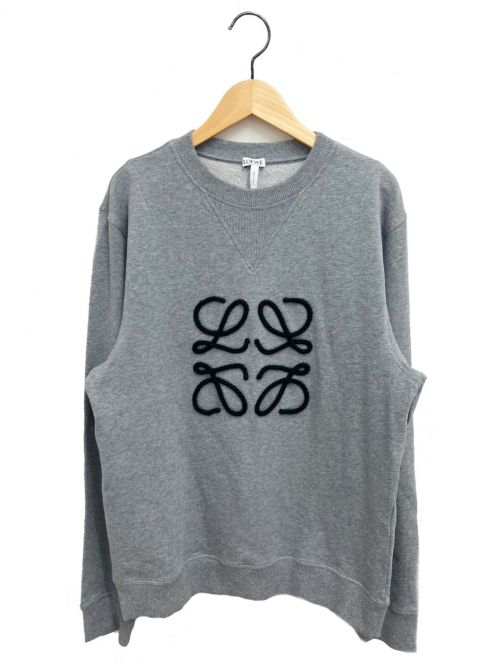LOEWE（ロエベ）LOEWE (ロエベ) アナグラムスウェット グレー サイズ:Mの古着・服飾アイテム