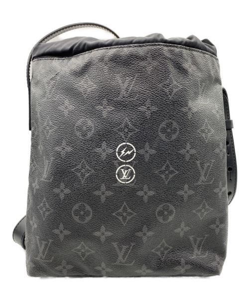 LOUIS VUITTON（ルイ ヴィトン）LOUIS VUITTON (ルイ ヴィトン) モノグラム・エクリプス ナノ バッグ ブラック サイズ:-の古着・服飾アイテム