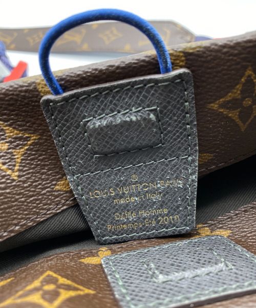 LOUIS VUITTON（ルイ ヴィトン）LOUIS VUITTON (ルイ ヴィトン) モノグラム パシフィック スプリット サコッシュ ブラウン×ブルー サイズ:-の古着・服飾アイテム