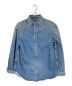 BALENCIAGA（バレンシアガ）の古着「three-quarter sleeve shirt」｜インディゴ