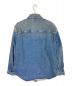 BALENCIAGA (バレンシアガ) three-quarter sleeve shirt インディゴ サイズ:SIZE 37：39800円