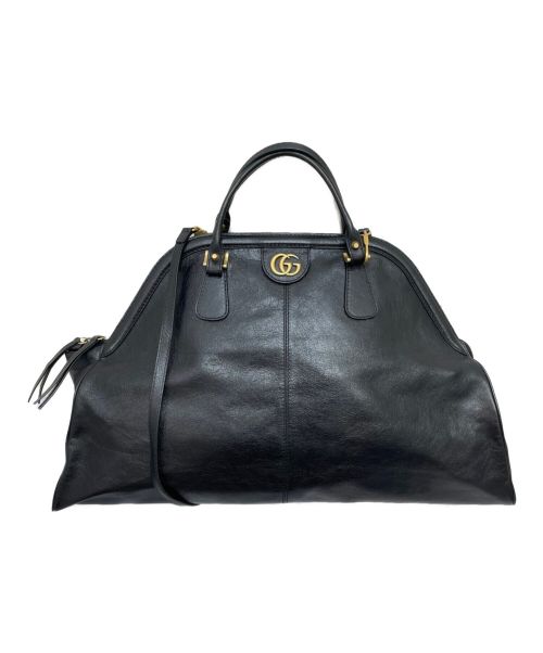 GUCCI（グッチ）GUCCI (グッチ) リベル2WAYショルダーバッグ ブラック サイズ:-の古着・服飾アイテム