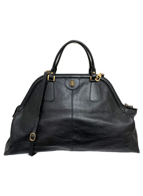 GUCCI（グッチ）GUCCI (グッチ) リベル2WAYショルダーバッグ ブラック サイズ:-の古着・服飾アイテム