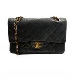 CHANELシャネル）の古着「マトラッセ25」｜ブラック