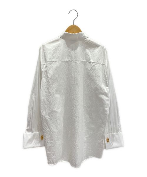 FENDI（フェンディ）FENDI (フェンディ) カフスシャツ ホワイト サイズ:36の古着・服飾アイテム