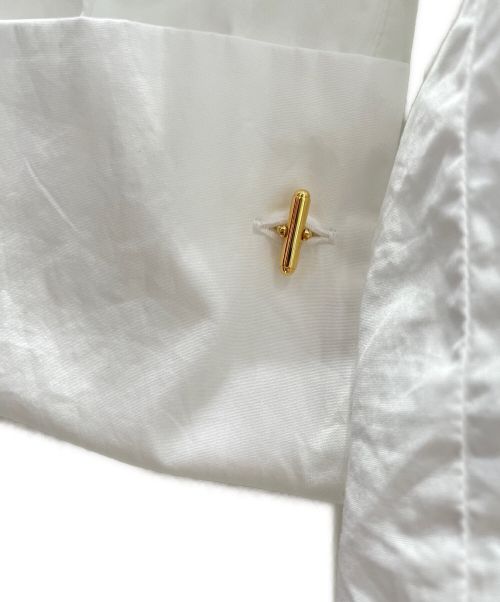 FENDI（フェンディ）FENDI (フェンディ) カフスシャツ ホワイト サイズ:36の古着・服飾アイテム