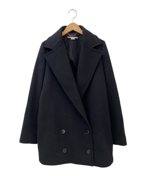 STELLA McCARTNEY（ステラマッカートニー）STELLA McCARTNEY (ステラマッカートニー) キャリナ ウールコート ブラック サイズ:38の古着・服飾アイテム
