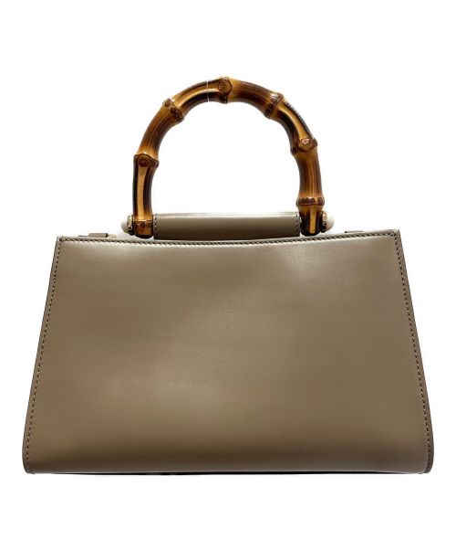 GUCCI（グッチ）GUCCI (グッチ) バンブー2WAYショルダーバッグ ライトブラウン サイズ:-の古着・服飾アイテム