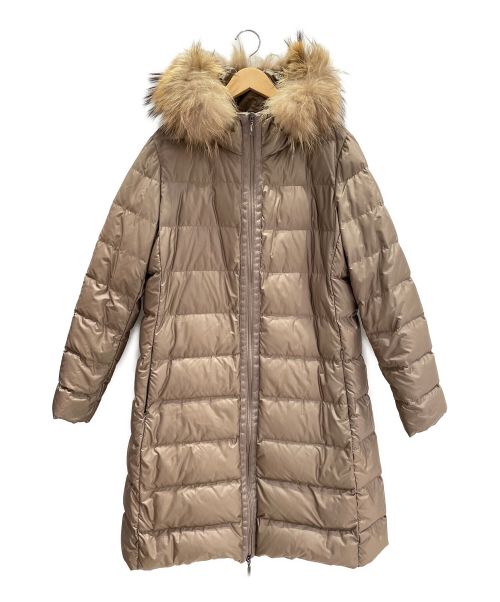 MONCLER（モンクレール）MONCLER (モンクレール) NANTESFUR ベージュ サイズ:4の古着・服飾アイテム