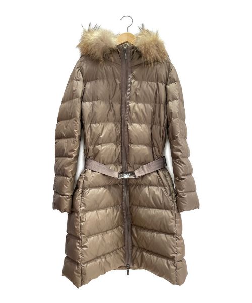 MONCLER（モンクレール）MONCLER (モンクレール) NANTESFUR ベージュ サイズ:4の古着・服飾アイテム