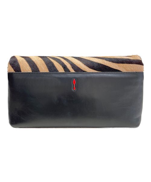 Christian Louboutin（クリスチャン・ルブタン）Christian Louboutin (クリスチャン・ルブタン) ROUGISSIME ブラウン×ブラック サイズ:-の古着・服飾アイテム
