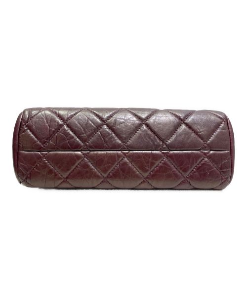 CHANEL（シャネル）CHANEL (シャネル) がま口チェーンショルダーバッグ ボルドー サイズ:-の古着・服飾アイテム