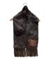 FENDI (フェンディ) ミンクファーマフラー ブラウン：35800円