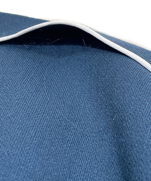 FENDI（フェンディ）FENDI (フェンディ) プリーツ切替ズッカ柄ワンピース ネイビー サイズ:36の古着・服飾アイテム