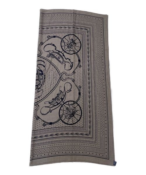 HERMES（エルメス）HERMES (エルメス) カレ140 グレー サイズ:140の古着・服飾アイテム