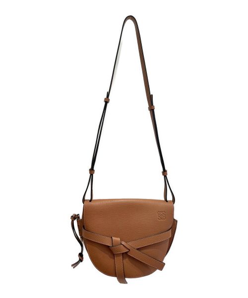 LOEWE（ロエベ）LOEWE (ロエベ) ゲートバッグスモール ブラウン サイズ:スモールの古着・服飾アイテム