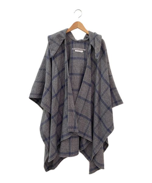 BALENCIAGA（バレンシアガ）BALENCIAGA (バレンシアガ) ポンチョ グレー サイズ:-の古着・服飾アイテム