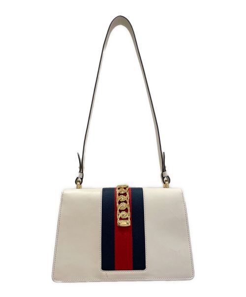 GUCCI（グッチ）GUCCI (グッチ) シルヴィ ホワイト サイズ:-の古着・服飾アイテム