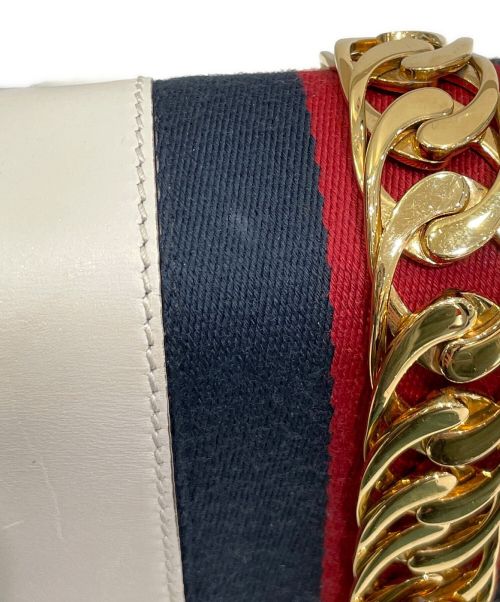 GUCCI（グッチ）GUCCI (グッチ) シルヴィ ホワイト サイズ:-の古着・服飾アイテム