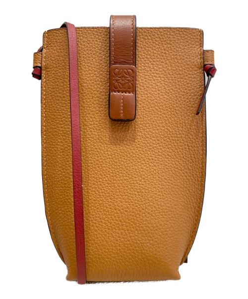 LOEWE（ロエベ）LOEWE (ロエベ) ショルダーポーチ ブラウン サイズ:-の古着・服飾アイテム