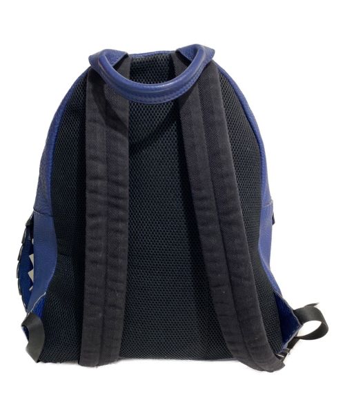 FENDI（フェンディ）FENDI (フェンディ) レザーバックパック ブルー サイズ:-の古着・服飾アイテム