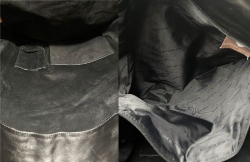 BOTTEGA VENETA（ボッテガベネタ）BOTTEGA VENETA (ボッテガベネタ) イントレチャートハンドバッグ ブラック サイズ:-の古着・服飾アイテム