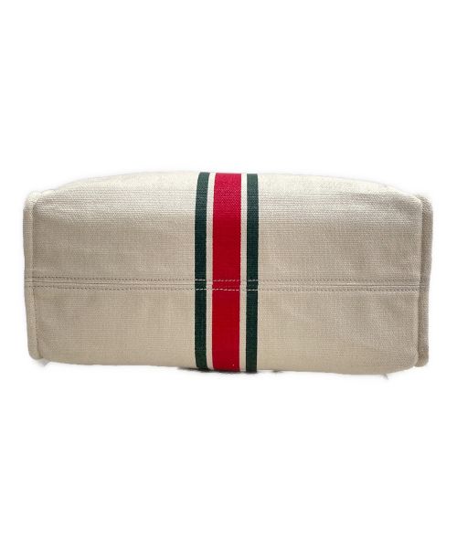 GUCCI（グッチ）GUCCI (グッチ) 2wayトートバッグ ベージュ サイズ:-の古着・服飾アイテム