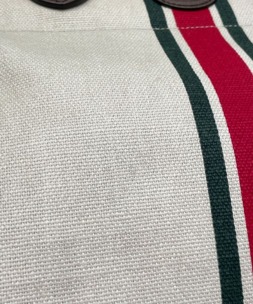 GUCCI（グッチ）GUCCI (グッチ) 2wayトートバッグ ベージュ サイズ:-の古着・服飾アイテム
