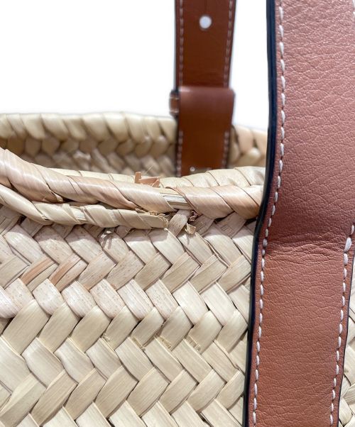LOEWE（ロエベ）LOEWE (ロエベ) カゴバッグスモール ベージュ サイズ:Ｓの古着・服飾アイテム