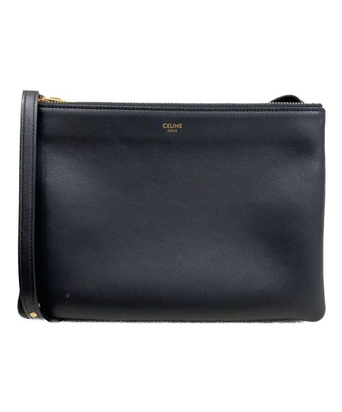 CELINE（セリーヌ）CELINE (セリーヌ) トリオラージ ブラック サイズ:Lの古着・服飾アイテム