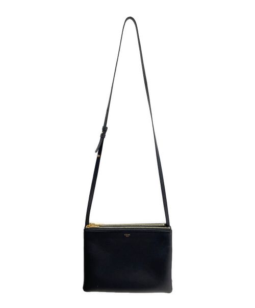 CELINE（セリーヌ）CELINE (セリーヌ) トリオラージ ブラック サイズ:Lの古着・服飾アイテム