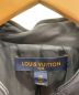 中古・古着 LOUIS VUITTON (ルイ ヴィトン) ツイードモノグラム柄ジャケット ネイビー×レッド サイズ:38：168000円
