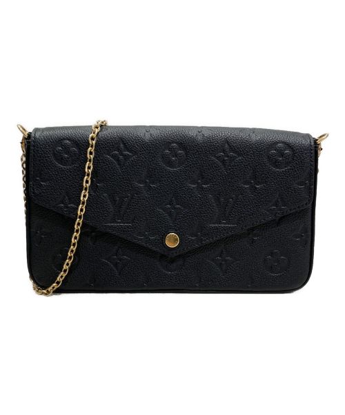 LOUIS VUITTON（ルイ ヴィトン）LOUIS VUITTON (ルイ ヴィトン) ポシェット・フェリシー ブラック サイズ:-の古着・服飾アイテム