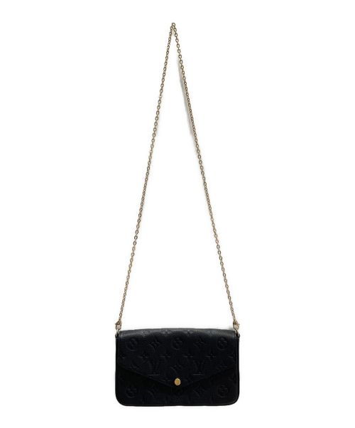 LOUIS VUITTON（ルイ ヴィトン）LOUIS VUITTON (ルイ ヴィトン) ポシェット・フェリシー ブラック サイズ:-の古着・服飾アイテム