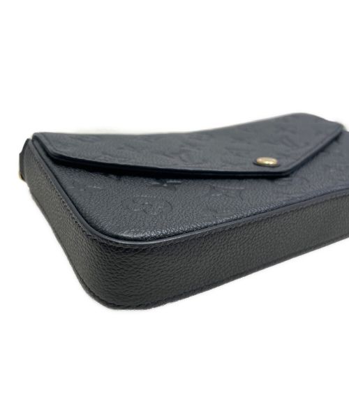 LOUIS VUITTON（ルイ ヴィトン）LOUIS VUITTON (ルイ ヴィトン) ポシェット・フェリシー ブラック サイズ:-の古着・服飾アイテム