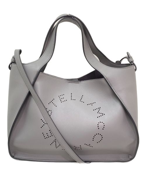 STELLA McCARTNEY（ステラマッカートニー）STELLA McCARTNEY (ステラマッカートニー) ステラロゴクロスボディバッグ ライトグレーの古着・服飾アイテム