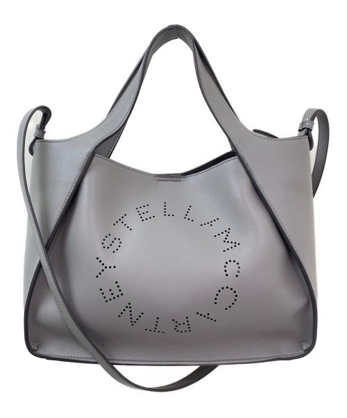 STELLA McCARTNEY（ステラマッカートニー）STELLA McCARTNEY (ステラマッカートニー) ステラロゴクロスボディバッグ ライトグレーの古着・服飾アイテム