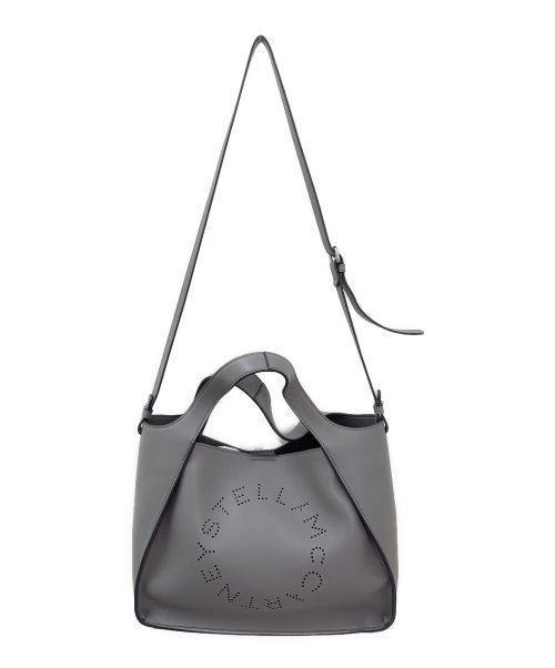 STELLA McCARTNEY（ステラマッカートニー）STELLA McCARTNEY (ステラマッカートニー) ステラロゴクロスボディバッグ ライトグレーの古着・服飾アイテム