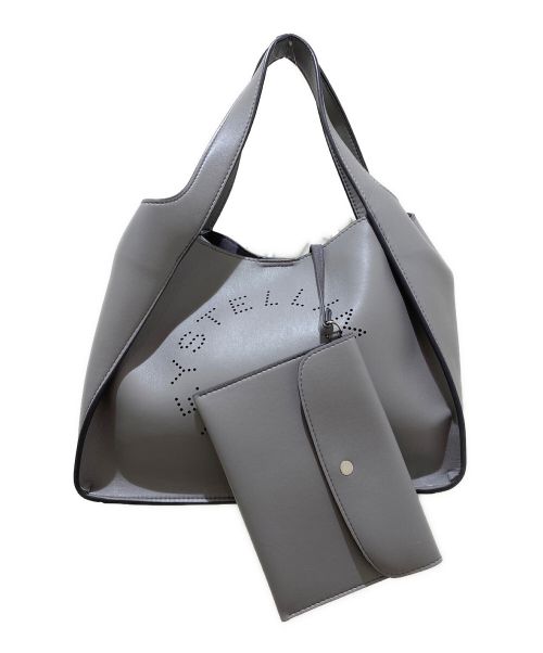 STELLA McCARTNEY（ステラマッカートニー）STELLA McCARTNEY (ステラマッカートニー) ステラロゴクロスボディバッグ ライトグレーの古着・服飾アイテム
