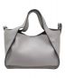 STELLA McCARTNEY (ステラマッカートニー) ステラロゴクロスボディバッグ ライトグレー：45800円