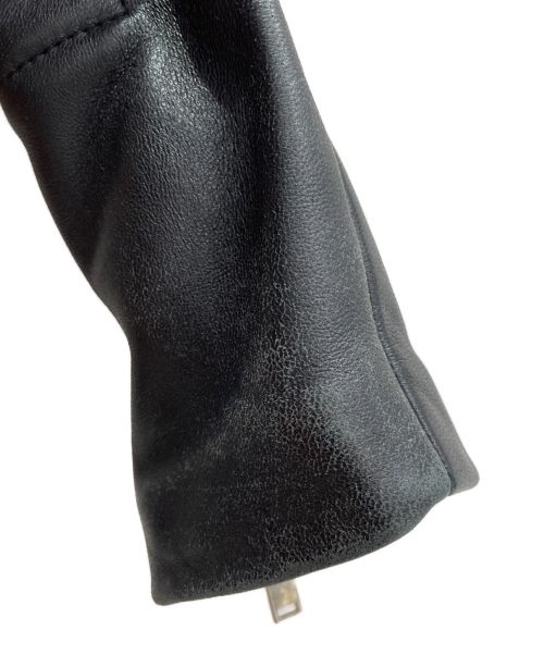 CELINE（セリーヌ）CELINE (セリーヌ) ライダースジャケット ブラック サイズ:36の古着・服飾アイテム