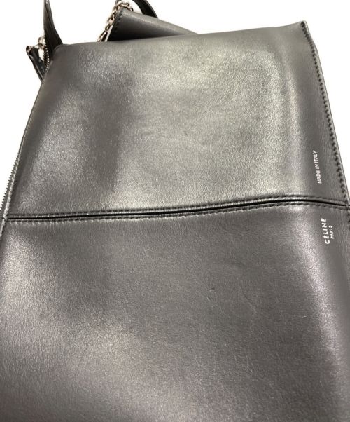 CELINE（セリーヌ）CELINE (セリーヌ) チェーントリフォルド ブラック サイズ:-の古着・服飾アイテム
