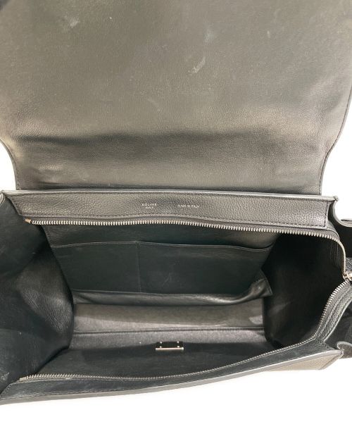 CELINE（セリーヌ）CELINE (セリーヌ) トラペーズミディアム ブラック サイズ:Mの古着・服飾アイテム